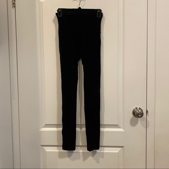 Spanx Black Velvet Leggings - Picture 4 of 5